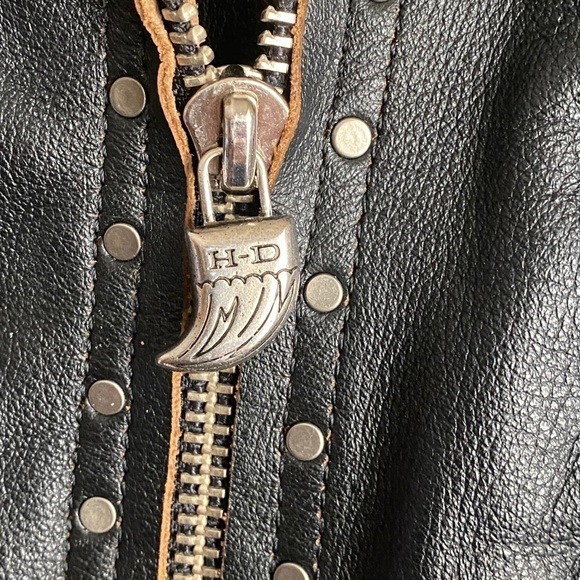Women's Harley Davidson Unique Leather Jacket XS…​​​​​​​​ - Picture 11 of 12